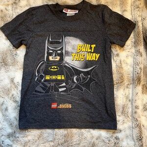 Lego Batman T-Shirt - Dark Grey - Kids Small - Bundle Discount